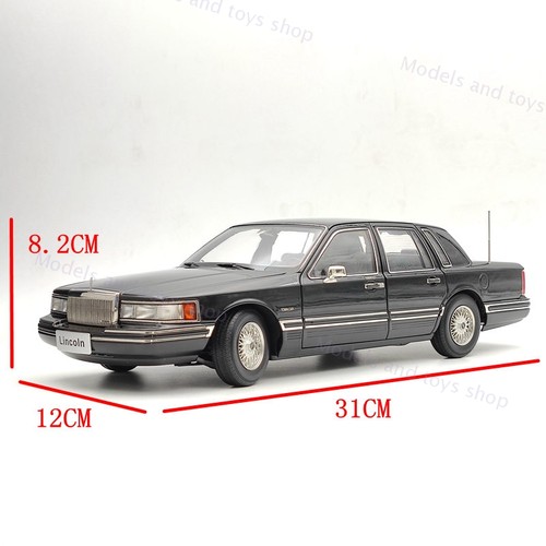 1/18 Lincoln Towncar V8 1993-1995 (Leather seat) Super Diecast Model Limited - Picture 7 of 10