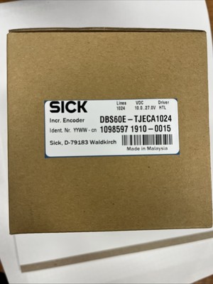 Sick 1098597 DBS60E-TJECA1024 Incremental Encoder 1024 PPR