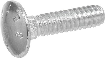 239970 Carriage Bolt 3/16 X 1inch Steel Zincplated Silver 100pack