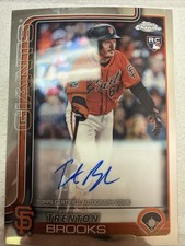 2025 Topps Chrome - Rookie Autographs Trenton Brooks #RA-TBR (AU, RC)