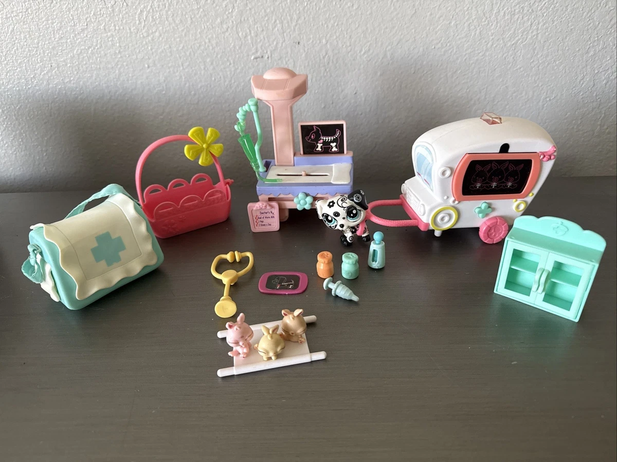 Hôpital Littlest Pet Shop LPS Rescue Tails Center Playset Petshop Hôpital Littlest Pet Shop LPS Rescue Tails Center Playset Petshop