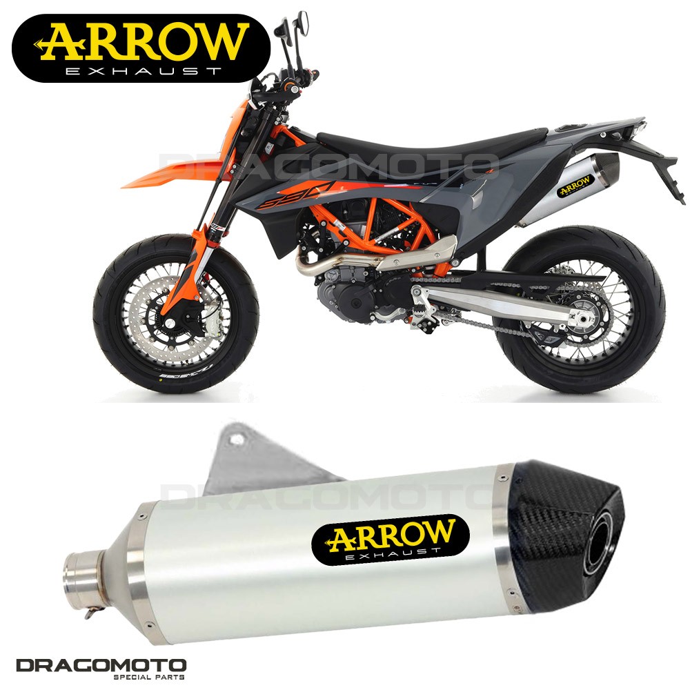 Silencieux KTM 690 SMC R ARROW pour vos sorties dominicales et sessions sur circuit
