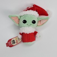 Hallmark Itty Bittys Season's Greetings GROGU Star Wars The Mandalorian 6  Plush