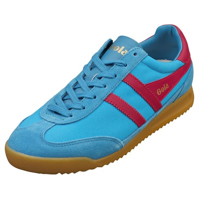 Gola Tornado Womens Fashion Sneakers in Blue Fuchsia - 9 US