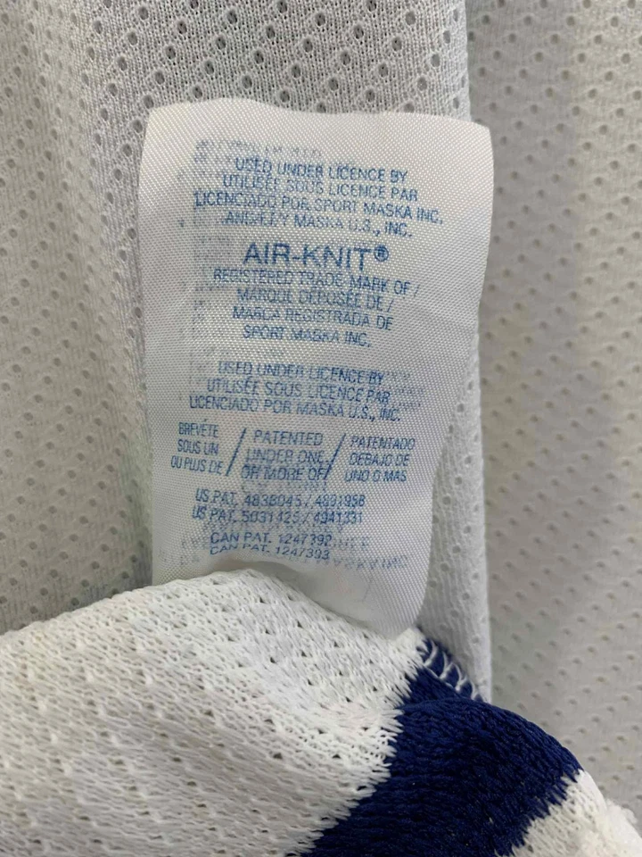 CCM Toronto Maple Leafs NHL Hockey Jersey 2XL White Blue Air-Knit Vintage #rm - Image 4 of 4