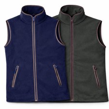 Mens Fleece Gilet Waistcoat Bodywarmer Country Outdoor Fishing Shooting Hunting