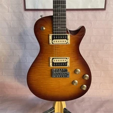 Unbranded Tobacco Sunburst    Solid Electric Guitar HH Pickups Flame Maple Top