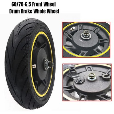 10'' 60/70-6.5 Front Drum Brake Wheel +Tire For Ninebot Max G30 Electric Scooter