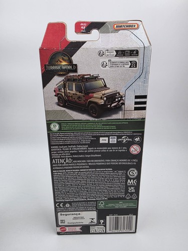 Set of 2 Matchbox Jurassic World Rebirth 5 Pack Cars 2025 Motorbike Raptors New - Picture 3 of 9