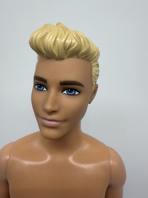 Barbie KEN Doll MATTEL 2016/17 Nude For OOAK Beach HRF47