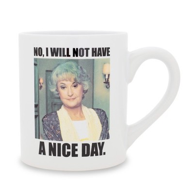 The Golden Girls Dorothy ''Nice Day'' Ceramic Mug | Holds 14 Ounces
