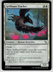 Griffnaut Tracker 17 Foil Common Murders at Karlov Manor MTG