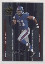 2005 Leaf Rookies & Stars Longevity Rookie /999 Justin Tuck #130 0x1