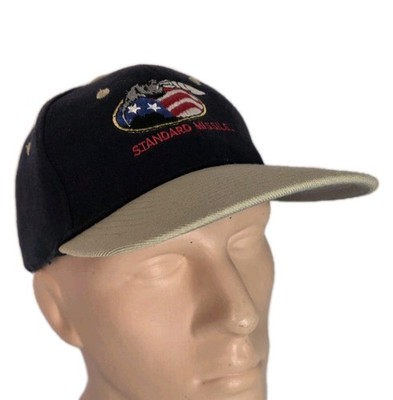 VTG NEW Old Stock Standard Missile  Embroidered Hat Otto Flex Wool Blend L XL