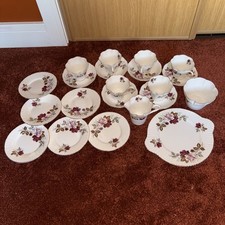 Vintage Salisbury Bone China 20 piece  Tea Set for 6 “Richmond” England
