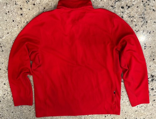 University of Georgia XL Pullover Long Sleeve Dri-fit 1/2 Zip Shirt - Picture 2 of 3