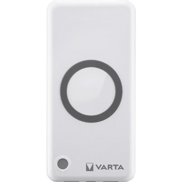 Varta 57913 Powerbank 10000 Mah Qi Wireless Charging, Qc 3.0, Usb Pd Lipo Weiß-image