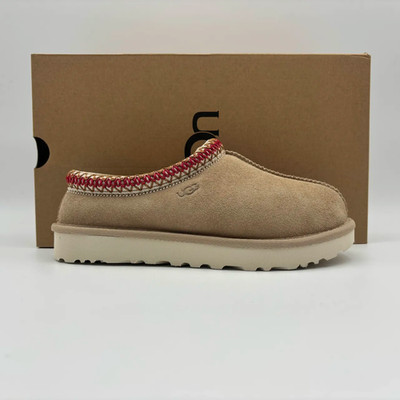 UGG Tasman Slipper Sand Dark Cherry Größe UK4