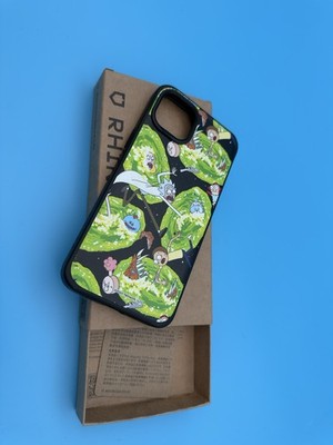 Rhino Shield Hülle iPhone 15 Plus MagSafe Rick and Morty RhinoShield