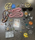 Junk Drawer Vintage Pins Rings Arrowhead Brooches .925 Sterling Silver Mixed Lot