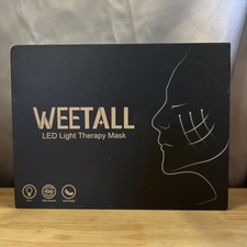 WEETAL LED Light Therapy Mask OPEN BOX