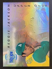 Reggie Jackson 1993 Upper Deck Baseball Then and Now Oakland Athletics #TN16