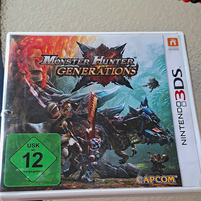 Capcom Monster Hunter Generations Nintendo 3DS PAL USK 12
