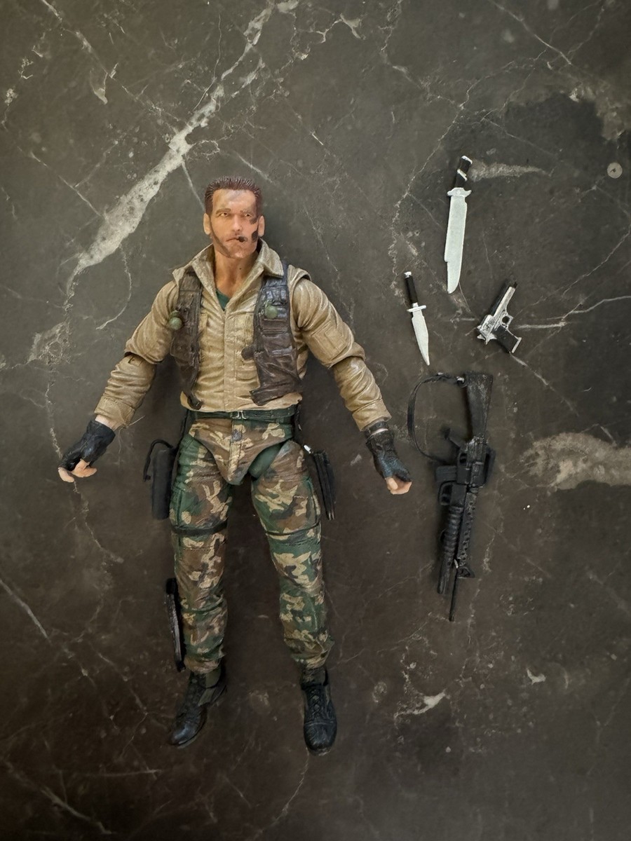 NECA Predator Jungle Extraction Dutch 25th Anniversary Action