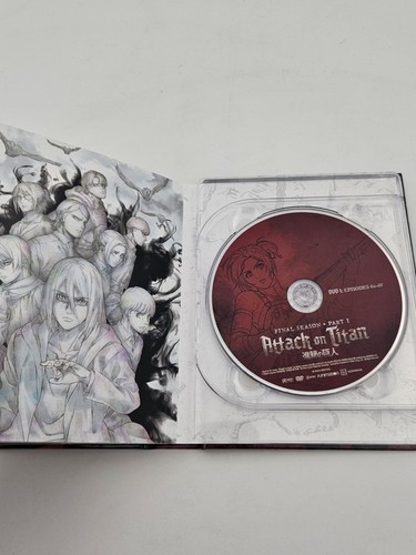 Attack On Titan The Final Season Part 1 Blu Ray And DVD Limited Edition Anime - Imagen 4 de 5