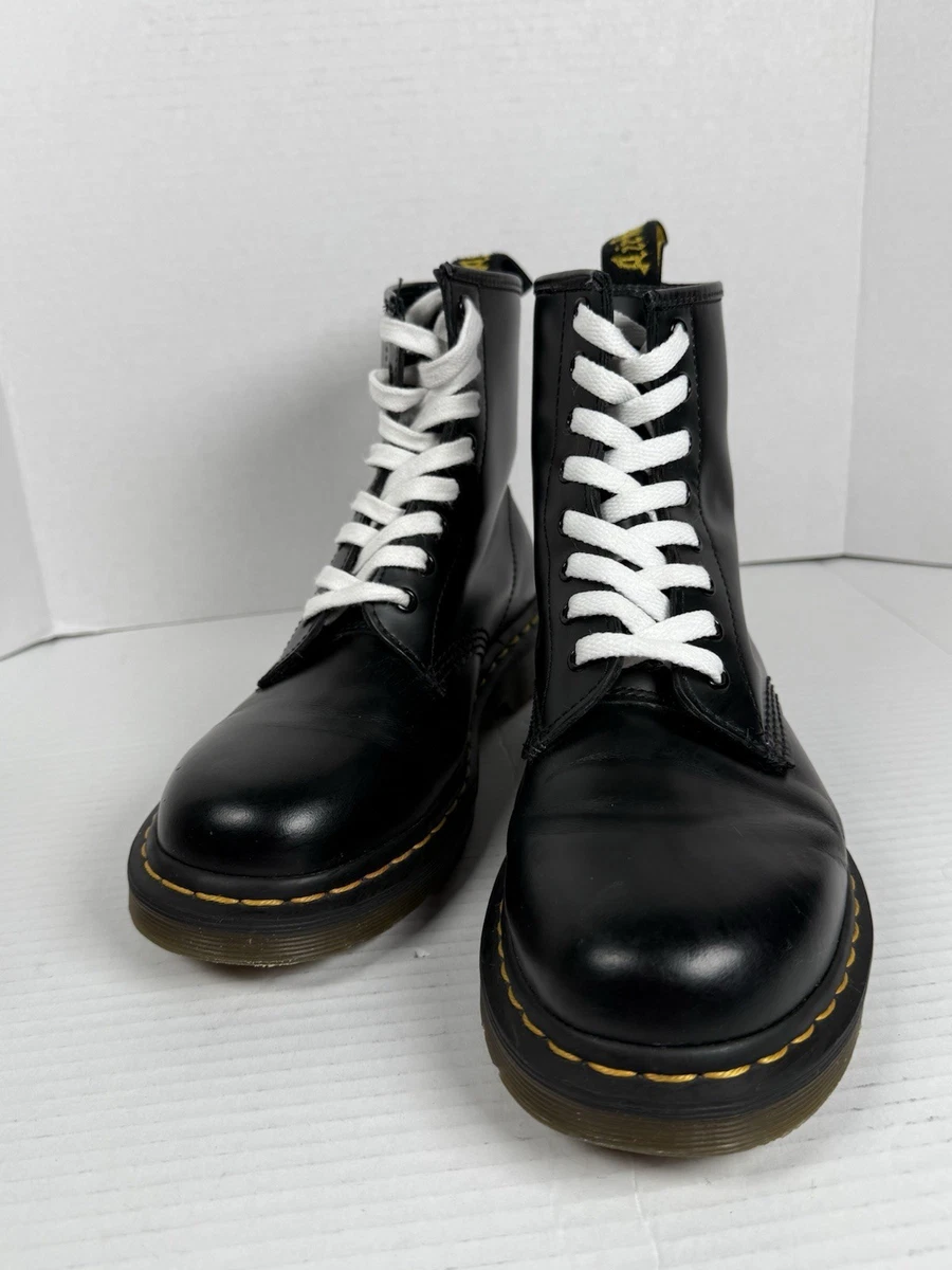 Dr. Martens Boots Mens Size 8 Black 1460 8-Eye Combat  display picture 2