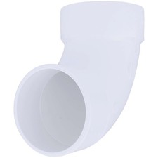 Charlotte Pipe 4 In. Schedule 40 90 Deg. DWV PVC Street Elbow 1/4 Bend 