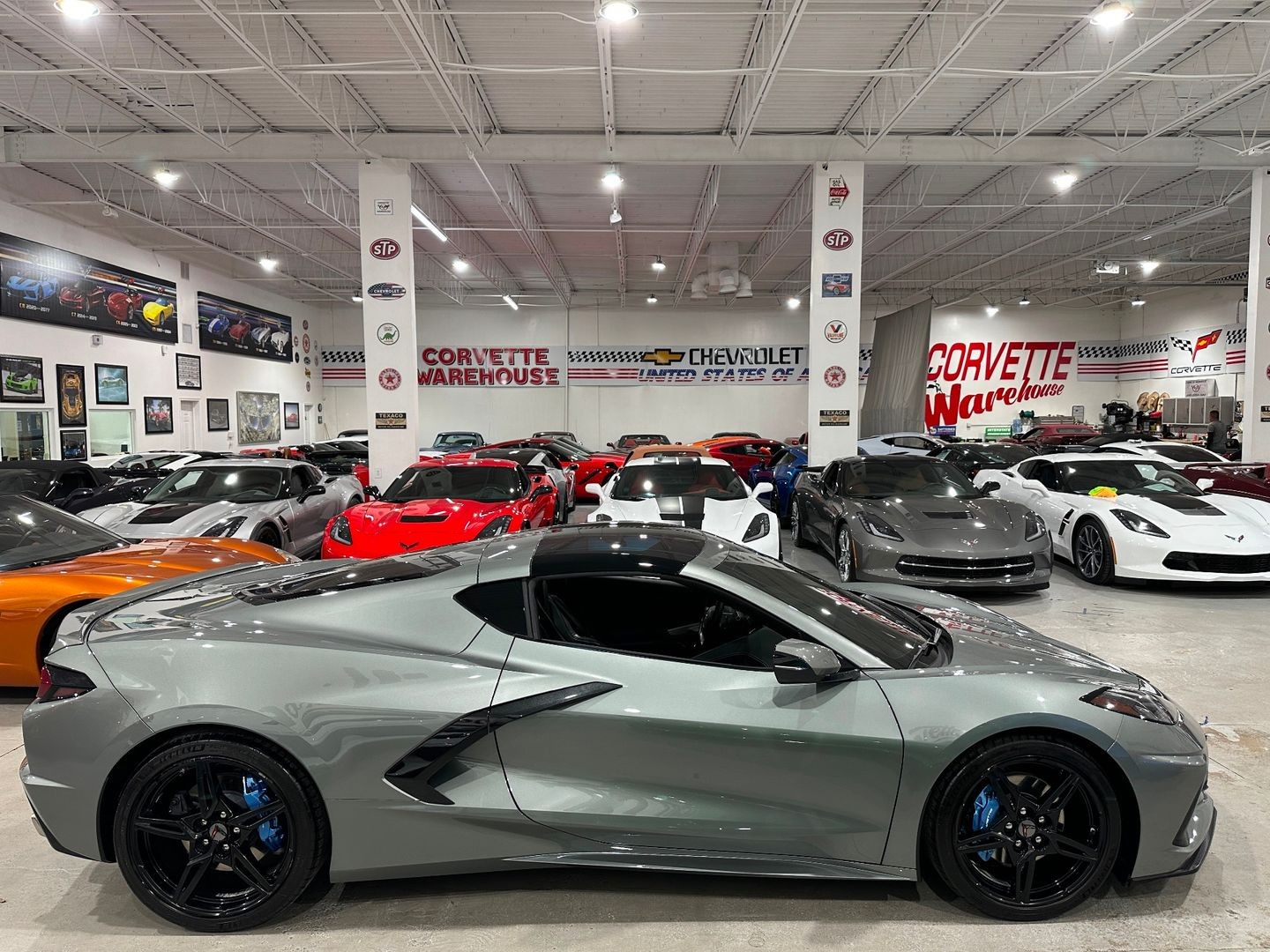 2024 [GXA] Sea Wolf Gray Tricoat Chevrolet Corvette   | C8 Corvette Photo 6