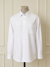 Pronto Uomo Men s White Long Sleeve Classic Fit Non-Iron Dress Shirt Sz 16x32/33