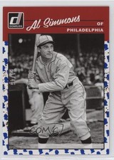 2023 Panini Donruss Retro 1990 Presidential Collection 44/46 Al Simmons HOF 2qw