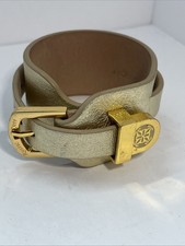 Rustic Cuff Bracelet Gold Color