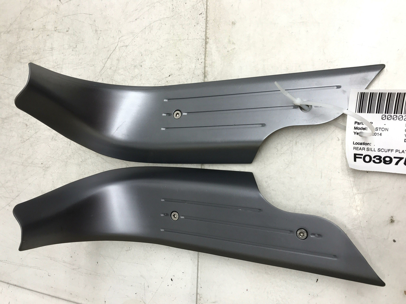 Aston Martin Rapide S 2013-2018 Rear Sill trim panels Set