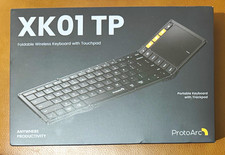 ProtoArc XK01 TP Bluetooth Foldable Touchpad Keyboard Rechargeable Multi-Device