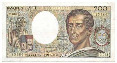 Billet de 200 Francs Montesquieu 1988 - TTB - Photo 1/2