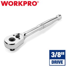 Workpro 38 Drive Ratchet Handle Quick-release Reversible Ratchet Sets 72-tooth Workpro 38 Drive Ratchet Handle Quick-release Reversible Ratchet Sets 72-tooth