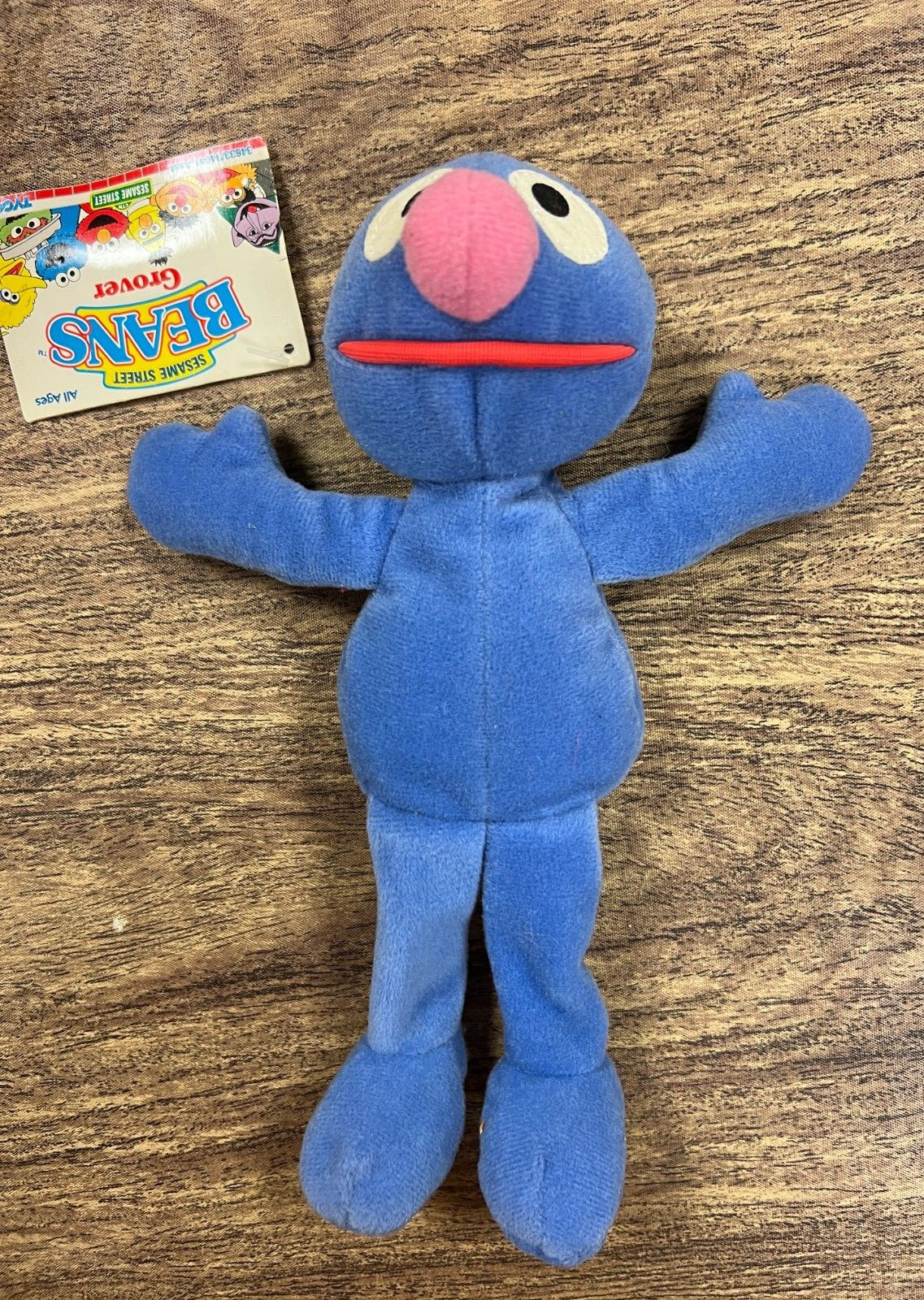 Tyco Sesame Street Beans Toys - Grover, Elmo, Bert and Rubber Duckie (1997)