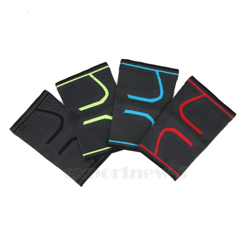 Elastic Knee Sleeve Support Brace for Joint Pain Injury Sprain Knee Cap Compress - Picture 11 of 66