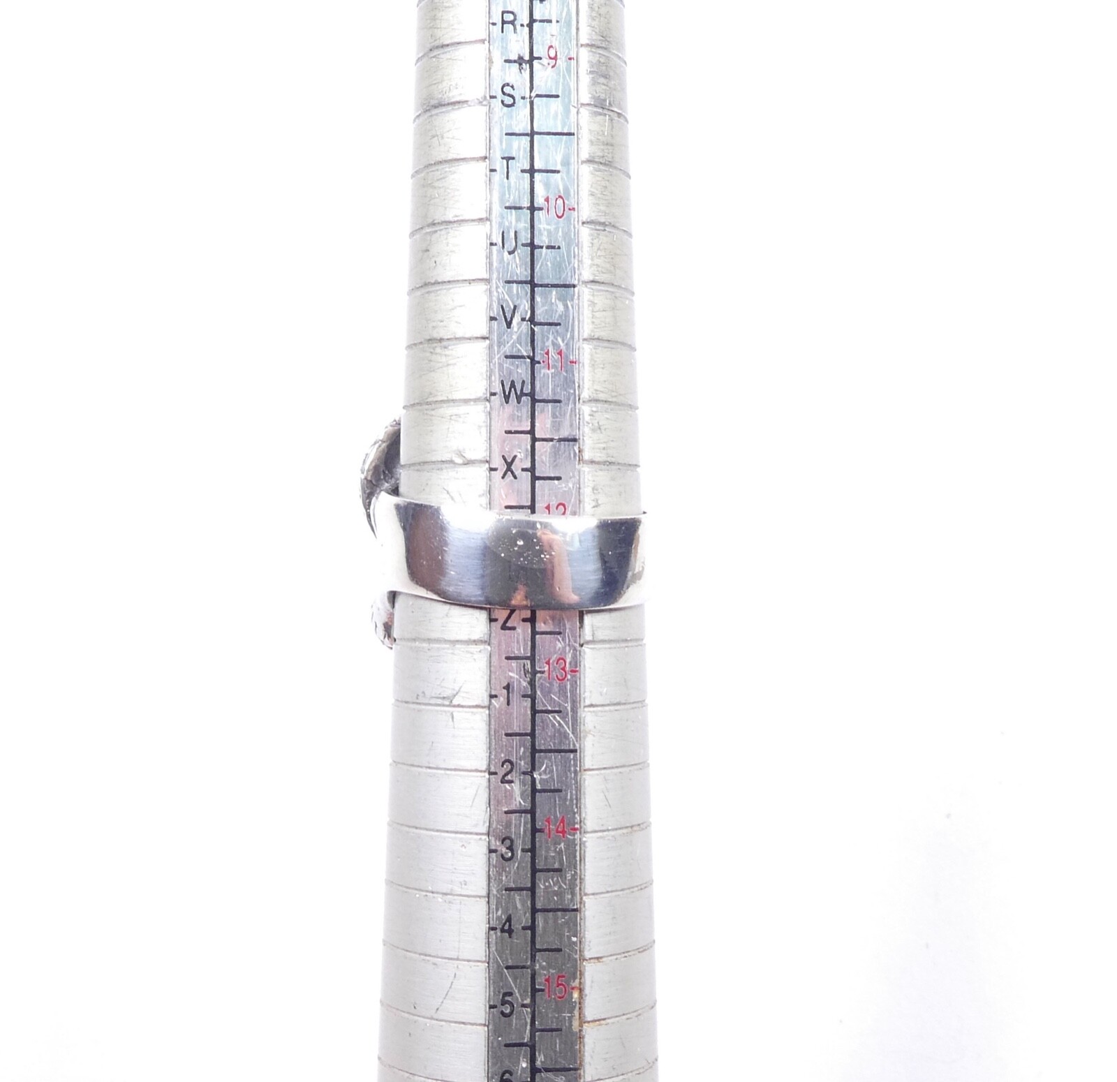 Vintage Snake Serpent Ring Solid 925 Sterling Sil… - image 8