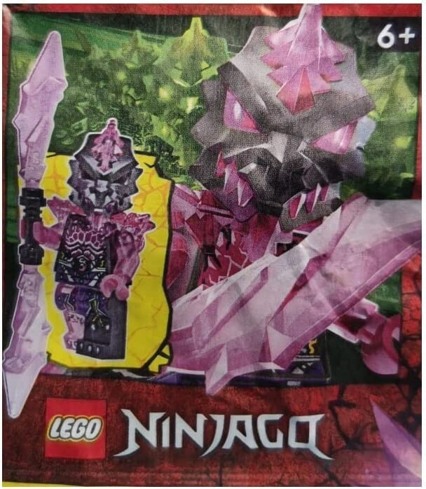 LEGO Ninjago Crystalized: Vengestone Guard Minifigure with