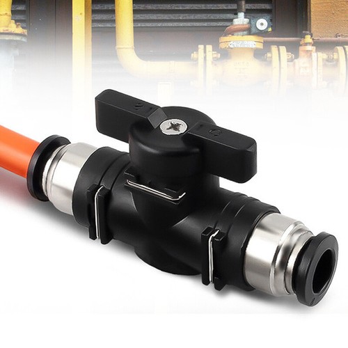 Water Fed Pole 8mm Flow Control Valve Push Fit Connector Window Cleaning Tap UK - Picture 6 of 7