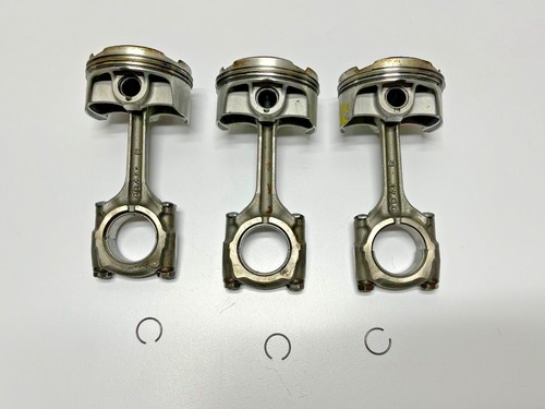 2007-2008 OEM Kawasaki Ninja ZX6R Engine Motor Block Pistons ROD RODS - Picture 4 of 7