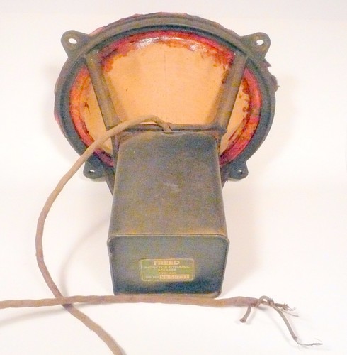RADIO DE TUBO vIntage FREED NR 55 o 56 parte: ALTAVOZ DINÁMICO 10" 320 ohmios - Imagen 2 de 4