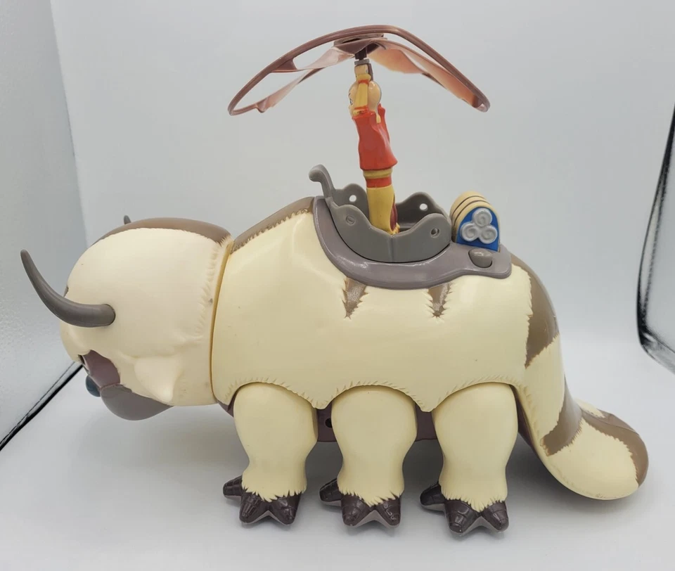 Avatar The Last Airbender Air Launching 玩具 美泰 2005 Appa Aang 复古作品 — 第 4/4 张图片