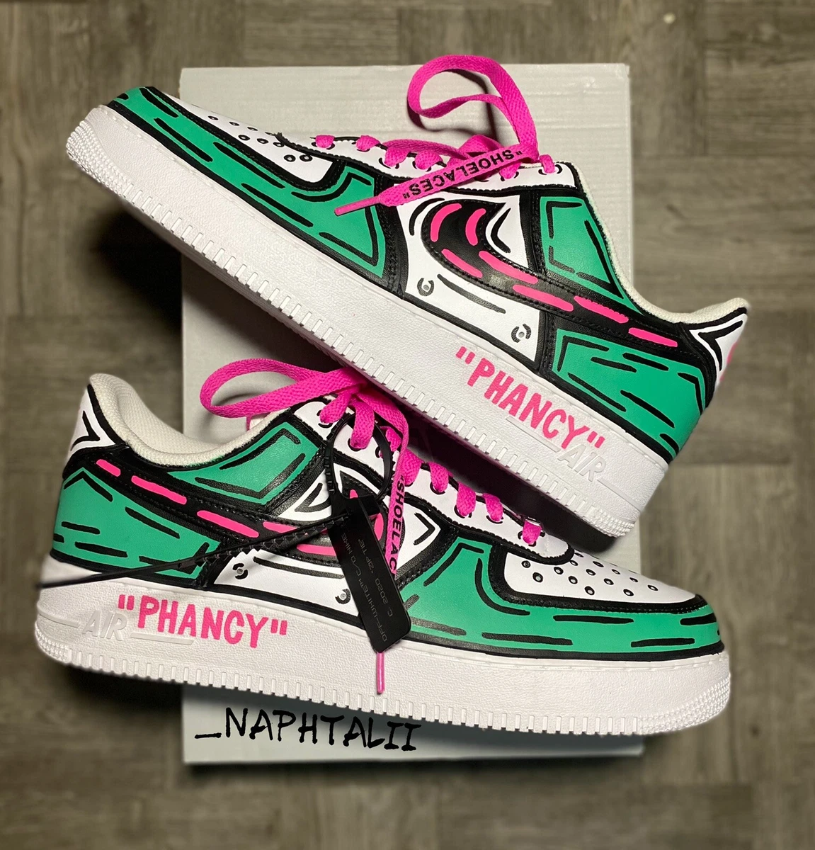 Cartoon Custom Air Force 1 Sneakers Low/mid/high 