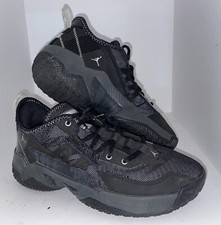 Air Jordan One Take II GS Black Metallic Silver Boy's Shoes CZ0840-001 Sz 7Y
