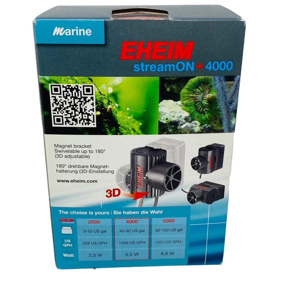 Marine Eheim stream ON+4000 Circulation Pump 40-92 US gal, 5,5 watt - Image 3 of 4